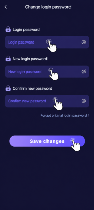 Shree.Win change password
